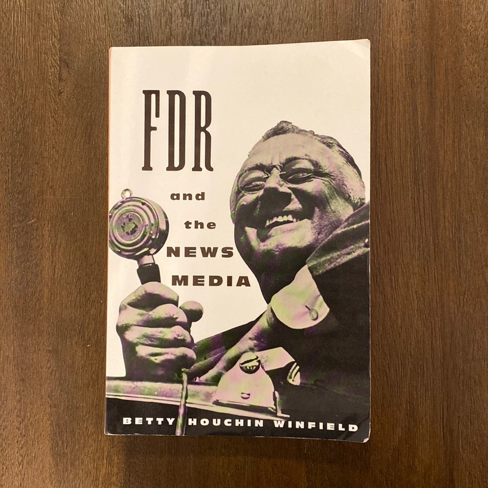 FDR and the News Media by Betty Houchin (paperback) Vintage, 1994